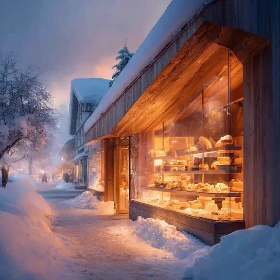 La fromagerie des Cimes, vue de l'extérieur